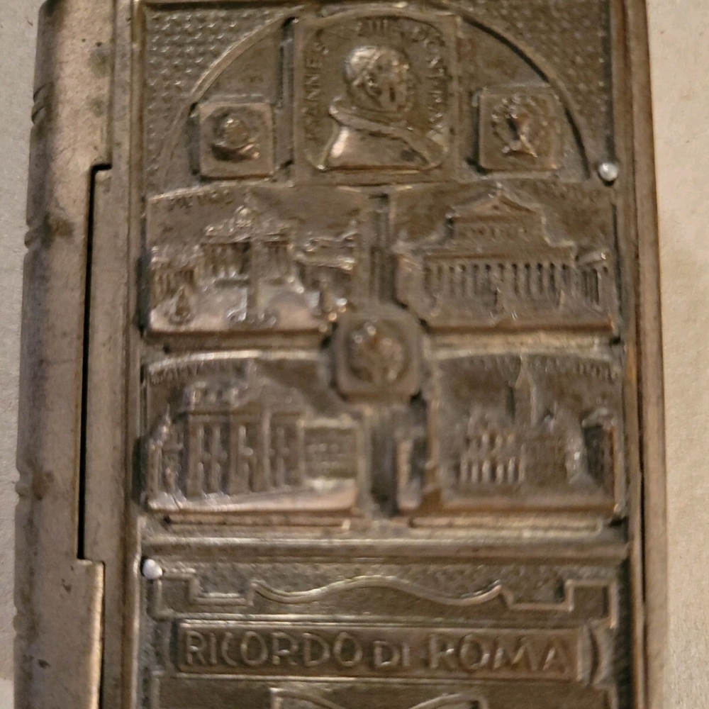 Silver Ricordo di Roma Souvenir Case